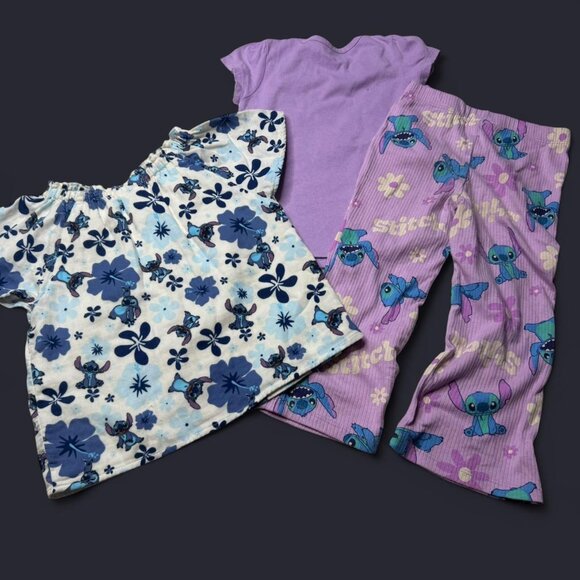 Disney Lilo & Stitch Toddler Girls Clothing Lot Size 4T – Top & Set Bundle - Picture 2 of 8